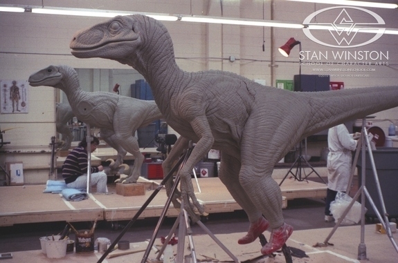 Realistic Raptors from Jurassic Park