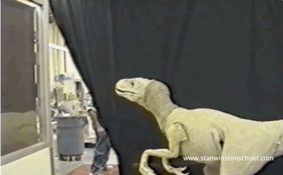 Realistic Raptors from Jurassic Park