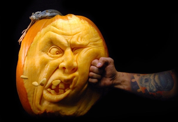 Amazing Pumpkin Carvings by Ray Villafane 