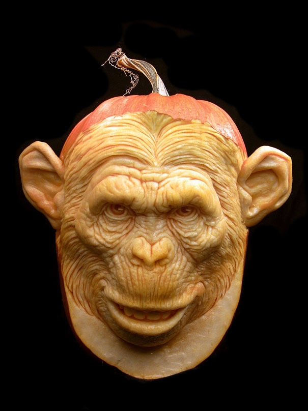 Amazing Pumpkin Carvings by Ray Villafane 