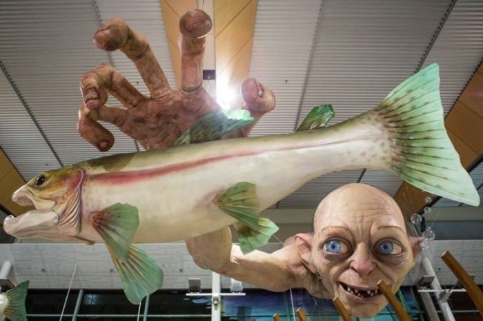 Giant Gollum from Lord of the Rings
