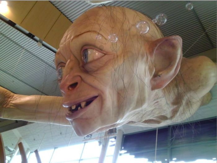 Giant Gollum from Lord of the Rings