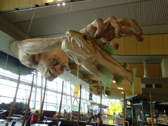 Giant Gollum from Lord of the Rings