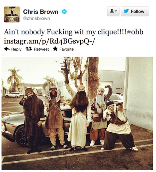 Chris Brown is an idiot