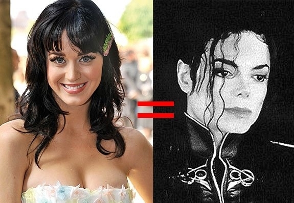 Katy Perry holds the same record as Michael Jackson for most number one singles from an album