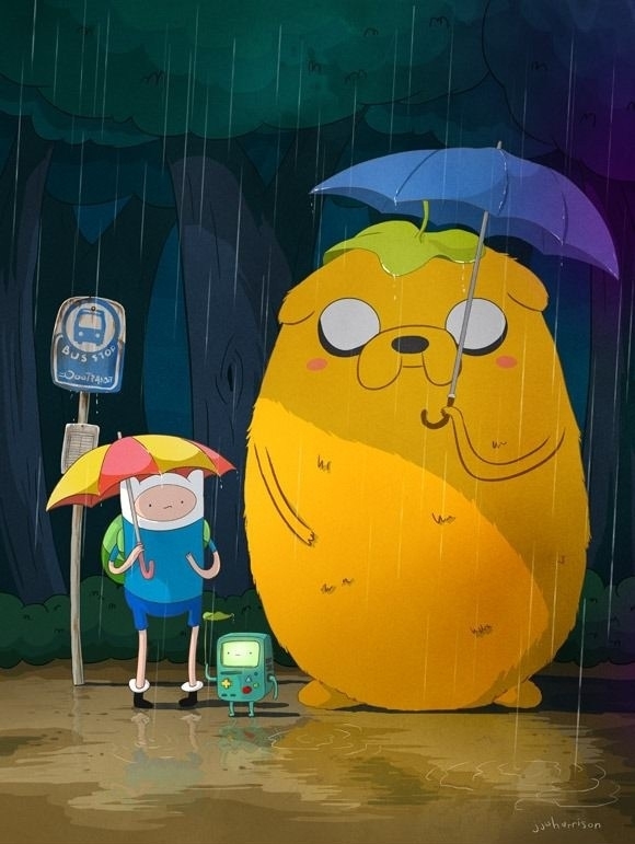 Adventure Time has some of the best fan art.  