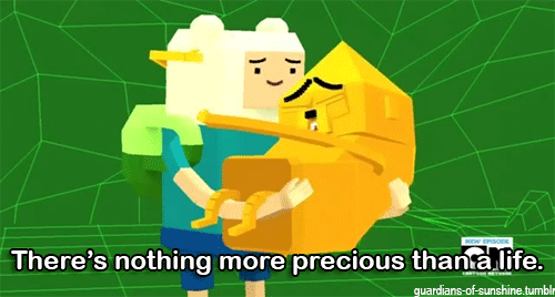 Adventure Time teaches good life lessons for kids.  