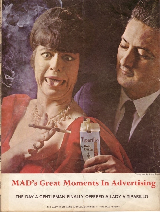 Classic "Mad" Magazine Spoof Ads