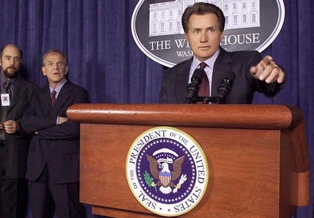 Martin Sheen in "The West Wing"