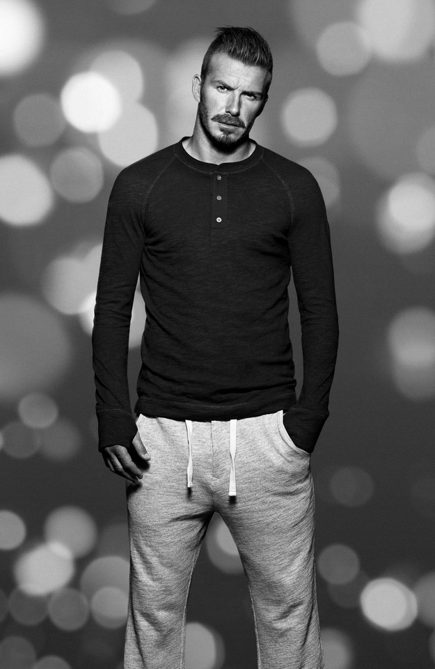 David Beckham Covers Up For His Winter Underwear Campaign