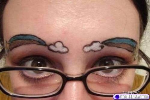 Eyebrows: You're doing them wrong. 