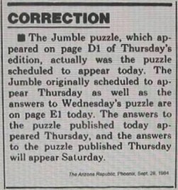 Funniest Newspaper Corrections