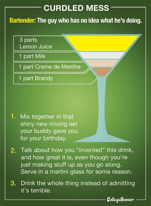 College Bartender's Guide