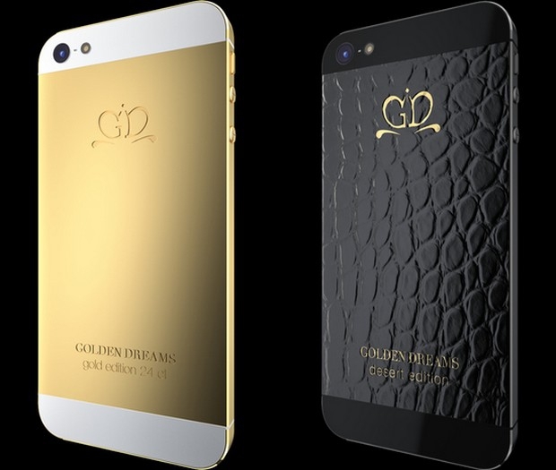 24 ct Gold + iPhone 5 = Gold Dreams