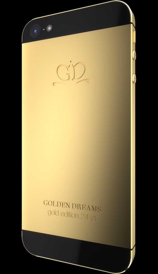 24 ct Gold + iPhone 5 = Gold Dreams
