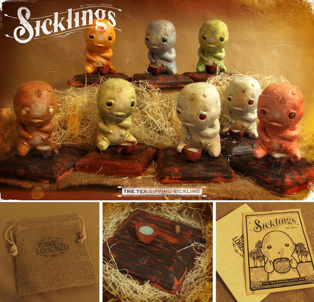 Sicklings: Character Sculpture by Yosiell Lorenzo