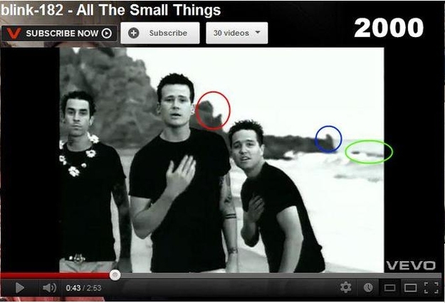 One Direction's "What Makes You Beautiful" was filmed on the same beach as the video for "All The Small Things"