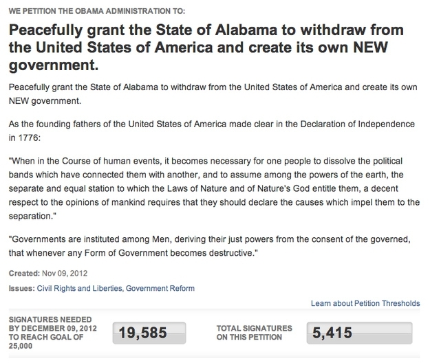 These States are Petitioning to Secede
