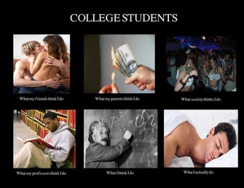 The good old days: College