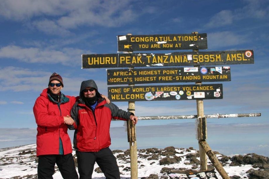 The highest point on every continent >Super cool!
