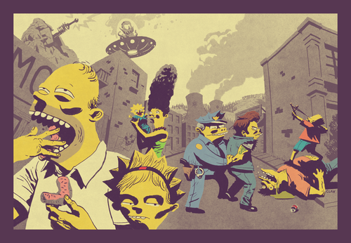 The Simpsons on Acid