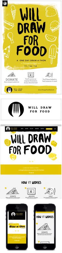 Will Draw for Food