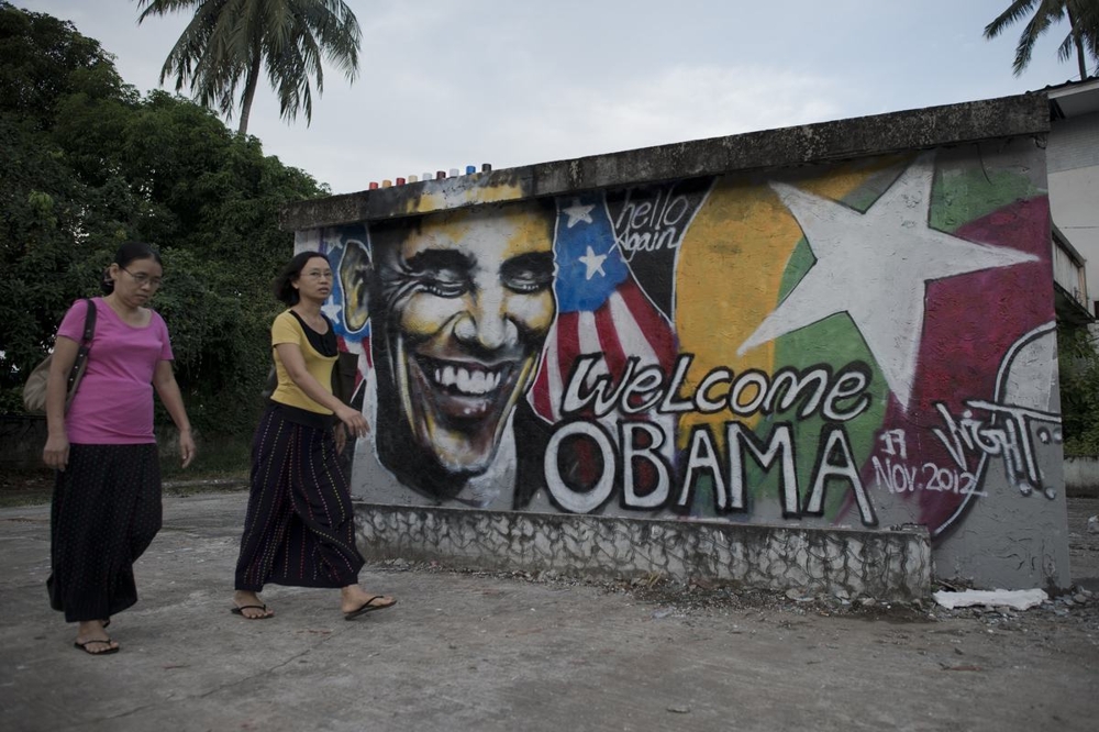 Obama Wins Popularity Contest in Myanmar this Monday