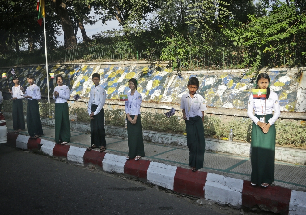 Obama Wins Popularity Contest in Myanmar this Monday