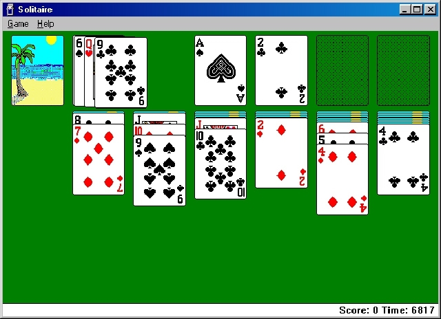 Remember the Windows Solitaire Game?