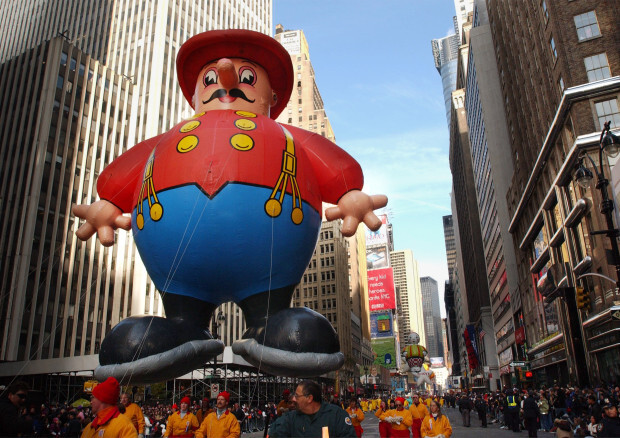 Huge Balloons! Macy's Thanksgiving day Parade