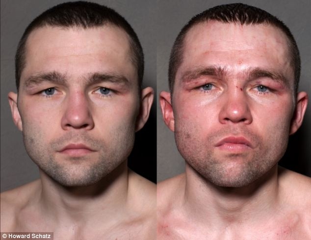 Boxers Before and After the Fight