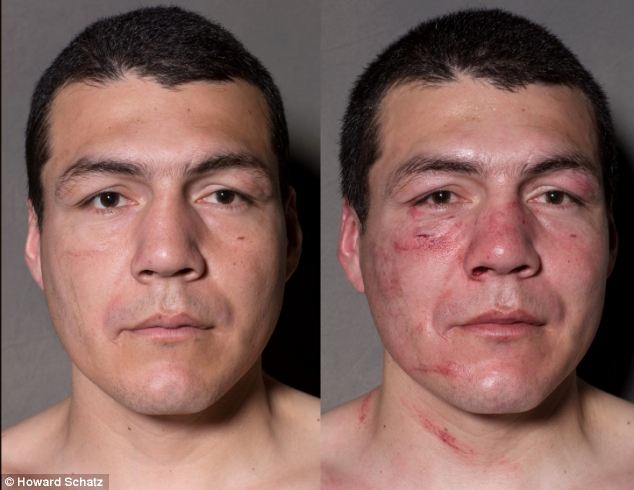 Boxers Before and After the Fight
