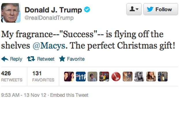 Donald Trump's Twitter Strikes Again 