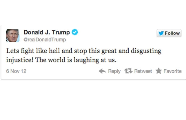 Donald Trump's Twitter Strikes Again 