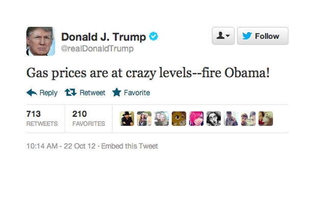 Donald Trump's Twitter Strikes Again 