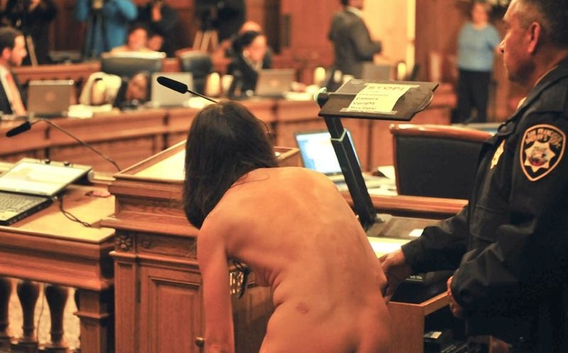 Naked in Court