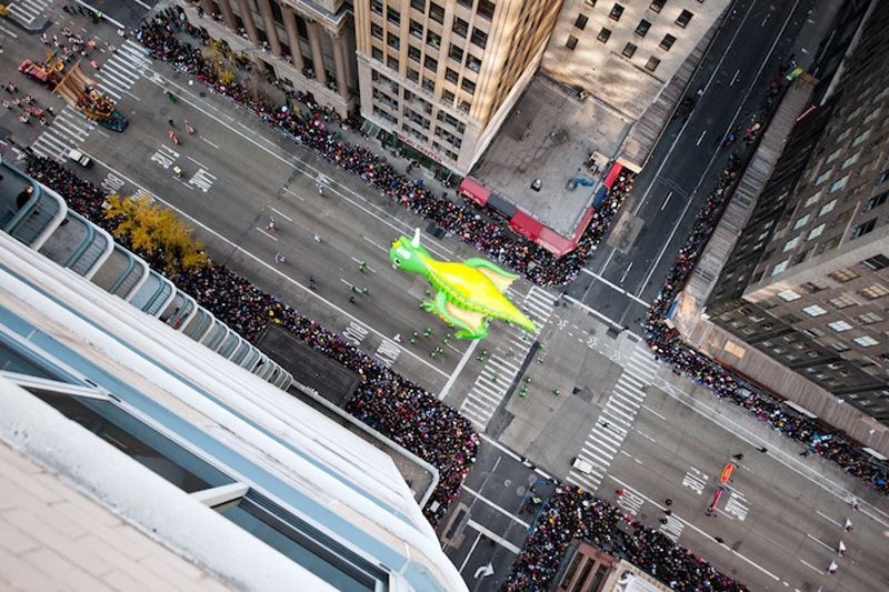Aerial Pageant of the Thanksgiving Parade 