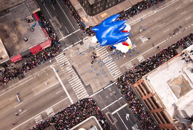 Aerial Pageant of the Thanksgiving Parade 