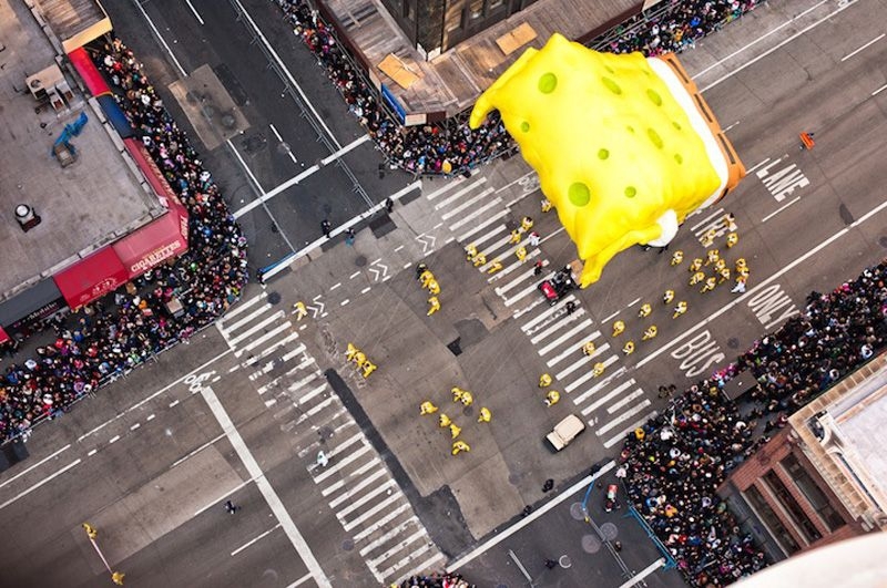 Aerial Pageant of the Thanksgiving Parade 