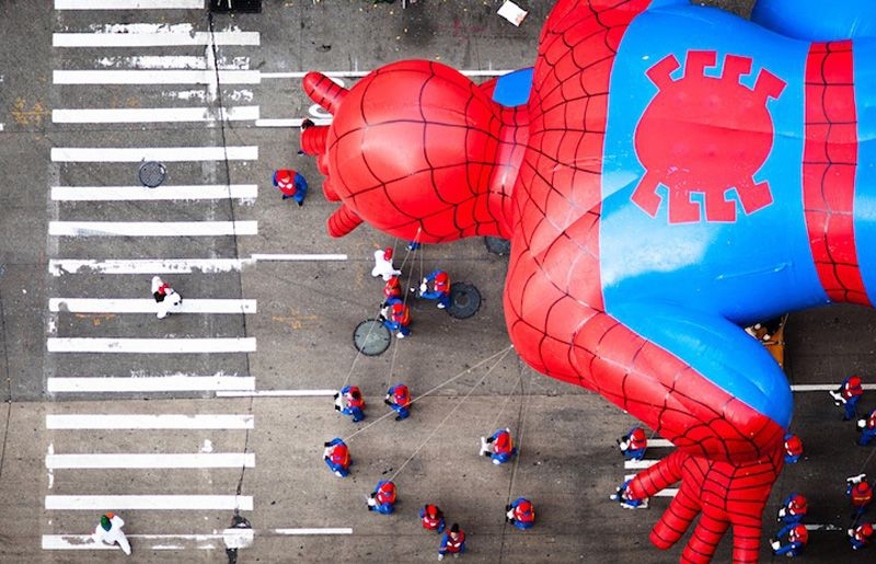 Aerial Pageant of the Thanksgiving Parade 