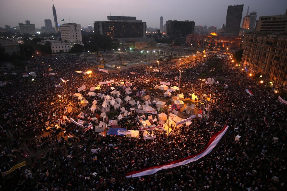 Protests return to Tahrir Square in Egypt: Big News