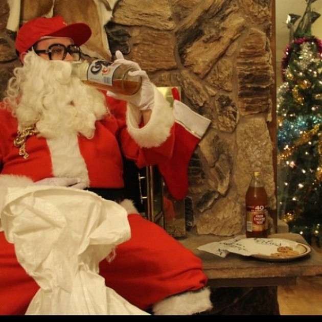 Instead of Cookies, give Santa a Beer. 