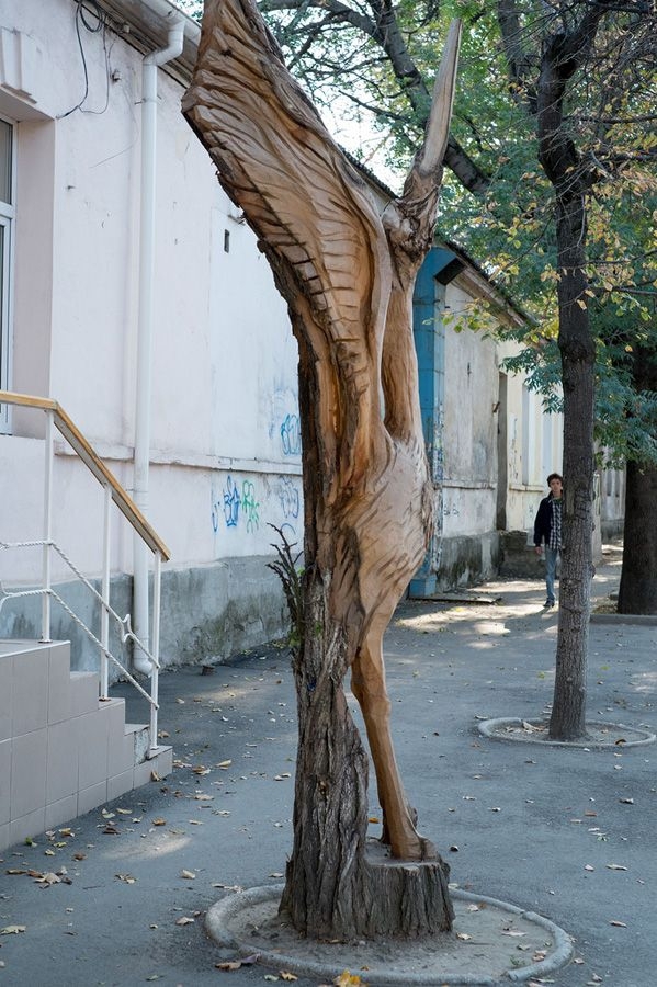 Sculptures Made of Wood 
