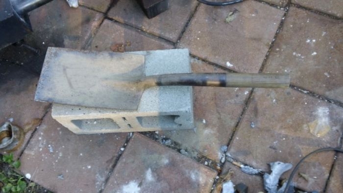 A Rifle out of a Shovel 
