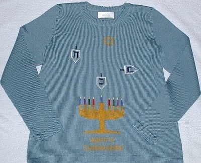 Ugly Hanukkah Sweaters, They Do Exist!
