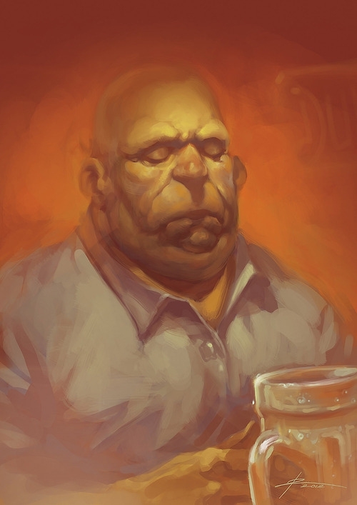 Bizarre Homer Simpson Portraits