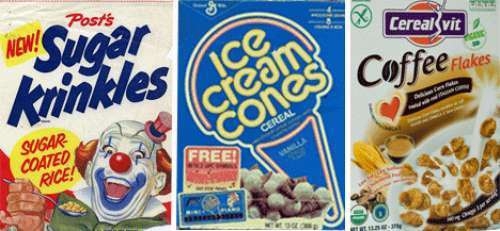 Awesome cereal boxes you'll never see again