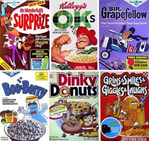 Awesome cereal boxes you'll never see again