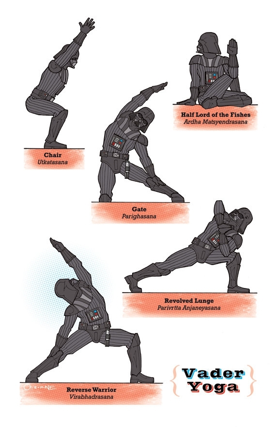 The Ultimate & Illustrative Guide To Star Wars Yoga