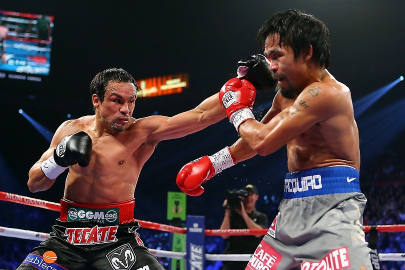 Juan Manuel Marquezknocks out Manny Pacquiao Like it's Nothing!